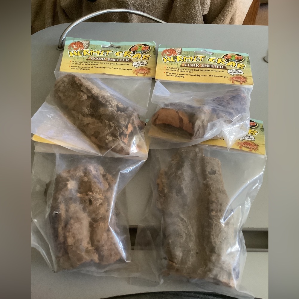 ZooMed Hermit Crab Cork Shelter Pieces
